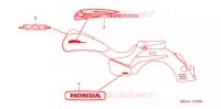 AUTOCOLLANTS pour Honda VTX 1300 S de 2007