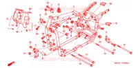 CADRE pour Honda VTX 1300 S de 2007