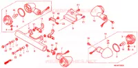 CLIGNOTANT pour Honda VTX 1300 S de 2007