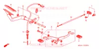 PEDALE pour Honda VTX 1300 S de 2007