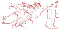 DURITES DE FREIN pour Honda VTX 1800 F Specification 1 de 2007