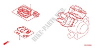 POCHETTE DE JOINTS A pour Honda VTX 1800 N Black crankcase, Chromed radiators covers de 2007