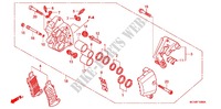 ETRIER DE FREIN AVANT DROIT pour Honda VTX 1800 R Specification 1 de 2007