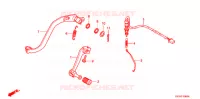 PEDALE pour Honda XR 230 de 2007