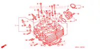 CULASSE pour Honda XR 650 L de 2007