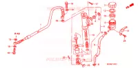 MAITRE CYLINDRE DE FREIN ARRIERE pour Honda XR 650 L de 2007