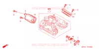 COUVERCLE DE POUSSOIR pour Honda XR 650 R de 2007
