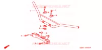 GUIDON   TE DE FOURCHE pour Honda XR 650 R de 2007
