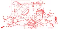 SELLE pour Honda SILVER WING 600 ABS de 2008