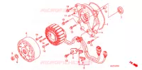 ROTOR   STATOR (NPS508) pour Honda ZOOMER 50 de 2009