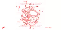CYLINDRE pour Honda FOURTRAX 680 RINCON CAMO de 2008