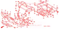SUPPORT pour Honda FOURTRAX 680 RINCON CAMO de 2008