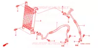RADIATEUR D'HUILE pour Honda FOURTRAX 680 RINCON de 2008