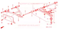 TRIANGLES AVANT pour Honda FOURTRAX 680 RINCON de 2008
