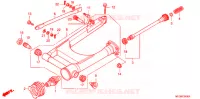 BRAS OSCILLANT pour Honda SHADOW VT 750 de 2008