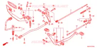PEDALE pour Honda SHADOW VT 750 de 2008