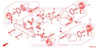 CLIGNOTANT pour Honda SHADOW VT 750 ABS de 2008