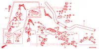 GUIDON   TE DE FOURCHE pour Honda NXR 150 BROS ARRANQUE ELÉTRICO de 2009