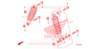 AMORTISSEUR AVANT pour Honda FOURTRAX 420 RANCHER 4X4 Manual Shift CAMO de 2009