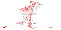 ARBRE DE DIRECTION (STD) pour Honda FOURTRAX 420 RANCHER 4X4 Manual Shift CAMO de 2009