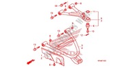 TRIANGLES AVANT (4WD) pour Honda FOURTRAX 420 RANCHER 4X4 Manual Shift CAMO de 2009