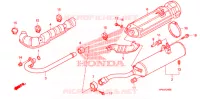 SILENCIEUX D'ECHAPPEMENT pour Honda FOURTRAX 420 RANCHER 4X4 de 2009