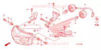 PHARE pour Honda TRX 450 R SPORTRAX Electric Start de 2009