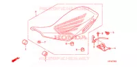 SELLE pour Honda TRX 450 R SPORTRAX Electric Start de 2009