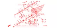 TRIANGLES AVANT pour Honda TRX 450 R SPORTRAX Electric Start de 2009