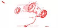 ALTERNATEUR pour Honda FOURTRAX 500 FOREMAN 4X4 Electric Shift CAMO de 2009