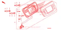 COMPTEUR pour Honda FOURTRAX 500 FOREMAN 4X4 Electric Shift CAMO de 2009