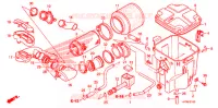 FILTRE A AIR pour Honda FOURTRAX 500 FOREMAN 4X4 Electric Shift CAMO de 2009