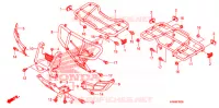 SUPPORT pour Honda FOURTRAX 500 FOREMAN 4X4 Electric Shift CAMO de 2009