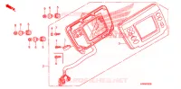 COMPTEUR pour Honda FOURTRAX 500 FOREMAN 4X4 Electric Shift, Power Steering de 2009