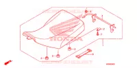 SELLE pour Honda FOURTRAX 500 FOREMAN 4X4 Power Steering de 2009
