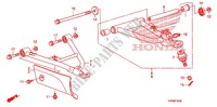 TRIANGLES AVANT pour Honda FOURTRAX 500 FOREMAN 4X4 Power Steering de 2009
