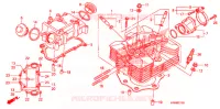 CULASSE pour Honda FOURTRAX 500 FOREMAN 4X4 Power Steering, CAMO de 2009