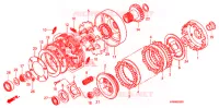 EMBRAYAGE pour Honda FOURTRAX 500 FOREMAN 4X4 Power Steering, CAMO de 2009