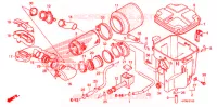 FILTRE A AIR pour Honda FOURTRAX 500 FOREMAN 4X4 Power Steering, CAMO de 2009