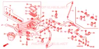 MAITRE CYLINDRE DE FREIN AVANT pour Honda FOURTRAX 500 FOREMAN 4X4 Power Steering, CAMO de 2009