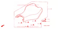 SELLE pour Honda FOURTRAX 680 RINCON de 2009
