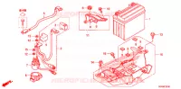 BATTERIE pour Honda TRX 700 XX SPECIAL de 2009