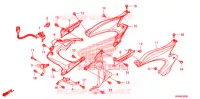 COUVERCLES LATERAUX pour Honda TRX 700 XX SPECIAL de 2009