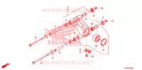ROTULE ARRIERE pour Honda TRX 700 XX SPECIAL de 2009