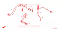 PEDALE pour Honda XR 230 de 2009