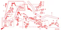 GUIDON   TE DE FOURCHE pour Honda NXR 150 BROS KICK START de 2010