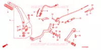 PEDALE   KICK pour Honda NXR 150 BROS KICK START de 2010