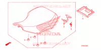 SELLE pour Honda FOURTRAX 420 RANCHER 4X4 Electric Shift CAMO de 2010