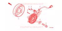 ALTERNATEUR pour Honda FOURTRAX 420 RANCHER 4X4 Electric Shift de 2010