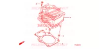 CYLINDRE pour Honda FOURTRAX 420 RANCHER 4X4 Electric Shift de 2010